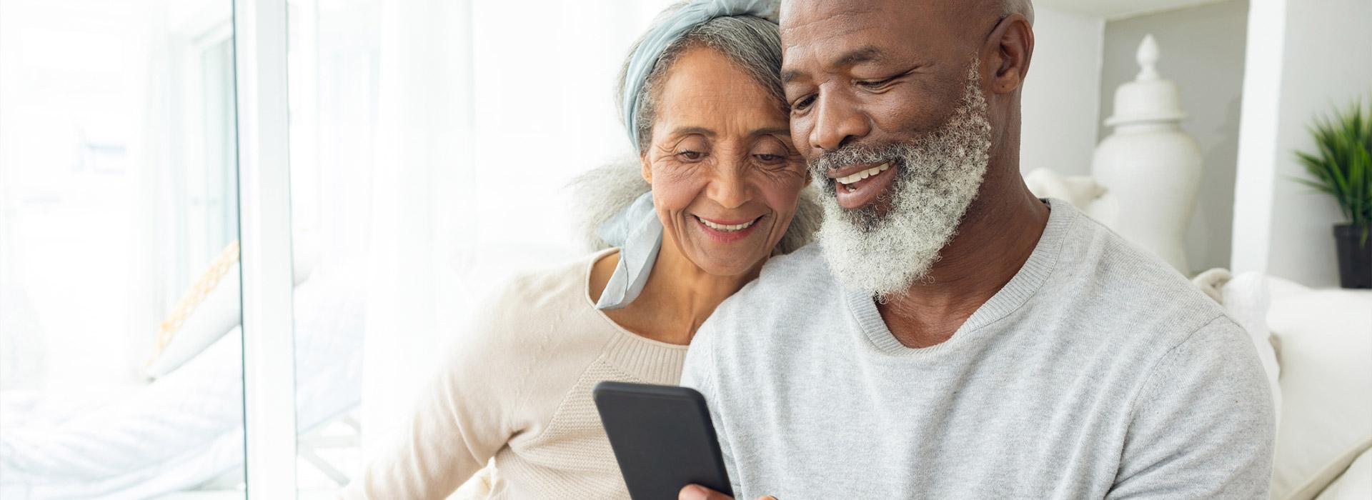 Older African American couple